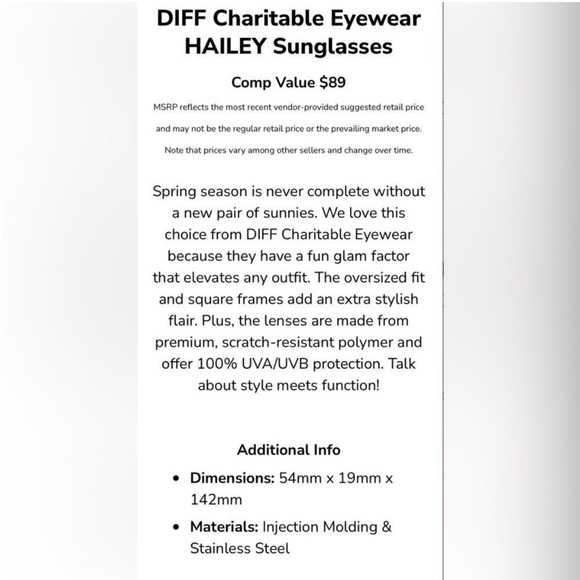 DIFF Eyewear “Hailey” Brown and Black Oversized Square Sunglasses main image 6